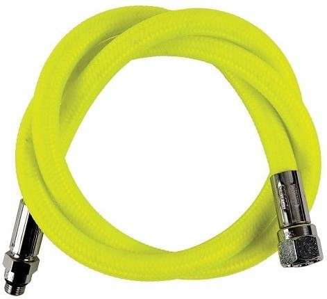 Oceanic Hose, Maxflex, 36inch/ 92cm Geel