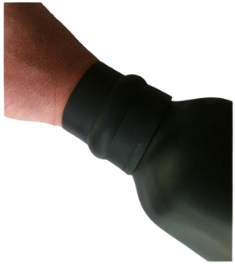 Extra latex polsseal - M (paar)-3