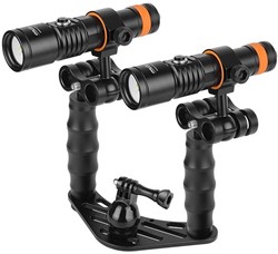 Orca 2 x D710V MK2 Videolampen set