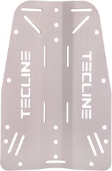 Tecline 3mm Aluminium backplate zilver