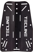 Tecline 3mm Aluminium backplate zwart