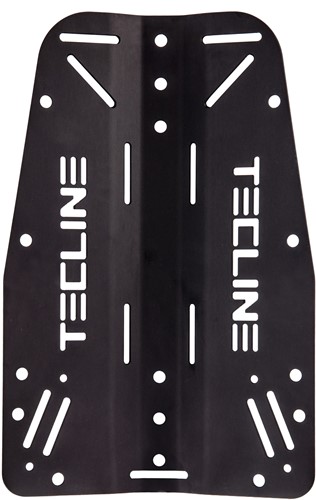 Tecline 3mm Aluminium backplate zwart