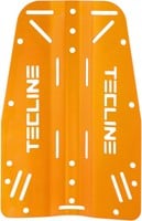 Tecline 3mm Aluminium backplate oranje