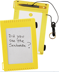 The Quest Magnetic Slate 24.50x14cm yellow