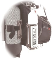 Metalsub Pony Bottle Quick Release systeem en Set RVS Clips 90-110mm(3L)-2