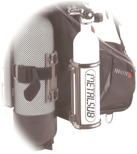 Metalsub Pony Bottle Quick Release systeem en Set RVS Clips 90-110mm(3L)-2
