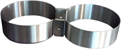 v4tec rvs flesband dubbel 7L/8.5L breed