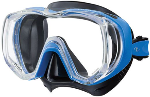 Tusa Tri-Quest Fd Masker Zwart/Blauw