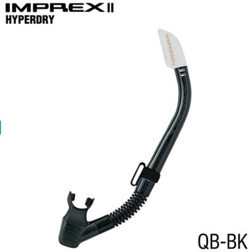 Tusa Imprex II Snorkel Zwart-Zwart