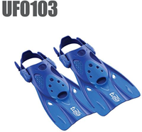 Tusa Strap Snorkel Vinnen Blauw S