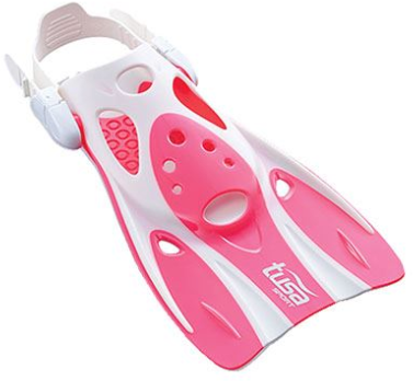 Tusa Strap Snorkel Vinnen Roze M