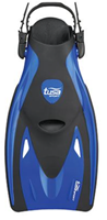 Tusa Strap Snorkel Vinnen Blauw L