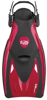 Tusa Strap Snorkel Vinnen Rood L