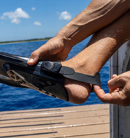 Tusa Strap Snorkel Vinnen Rood L-2
