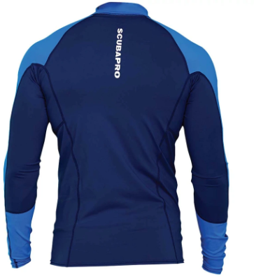 Scubapro UPF 80 T-Flex | Rash Guard | Heren Blauw -2
