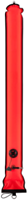 Scubapro Oppervlakte marker boei, 210D Nylon, Oranje 1.4M