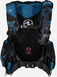 Aqualung Axiom Man, Zwart/Blauw petrol, XS
