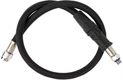 Aqualung Middendruk Slang Aquaflex 3/8, Zwart 0,70cm