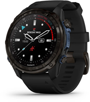 Garmin Descent™ Mk3i – 51 mm - DLC titanium met zwarte silicone band