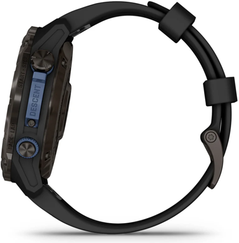 Garmin Descent™ Mk3i – 51 mm - DLC titanium met zwarte silicone band-3