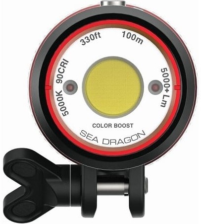 Sealife Sea Dragon 5000+ Color Boost foto/videolamp Head-2