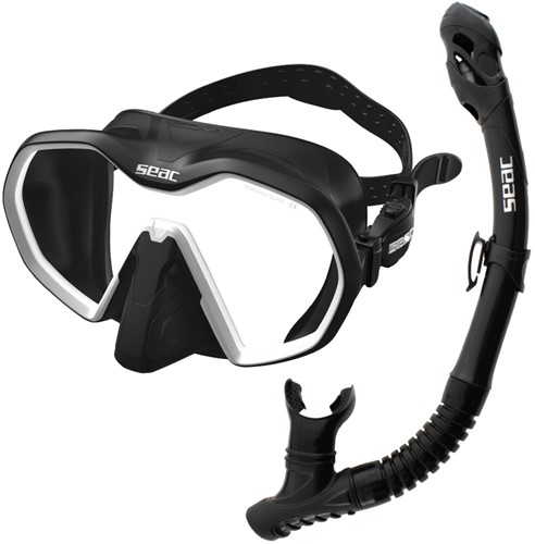 Seac Sub Snorkelset Masker Icona + Dry snorkel 