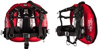 Tecline Donut 22 Special Edition Set met 3mm backplate, Comfort Harnas en Weight Pocket Rood