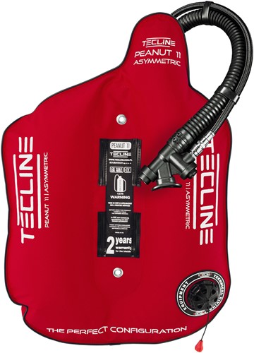 Tecline Peanut 11 losse wing Rood