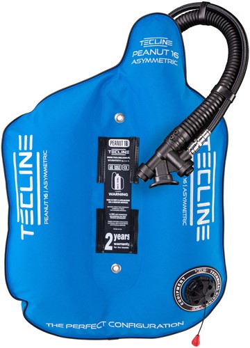 Tecline Peanut 16 losse wing Blauw