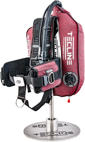 Tecline Peanut 16 Professional Comfort set Rood Kevlar