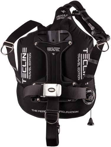 Tecline Peanut 16 Travel Set met H-Shape 3mm Aluminium Backplate en DIR Harnas