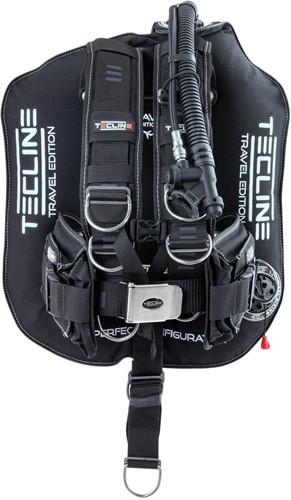 Tecline Peanut 21 Travel Comfort Set met H-shape aluminium backplate