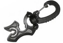 Slang houdermet, 1 klein houder