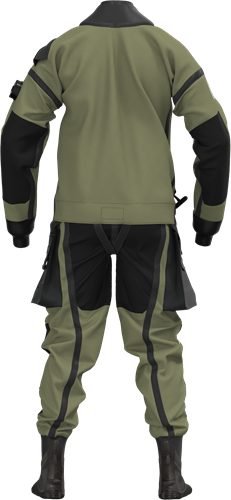 Ursuit Softdura FZ Men - Green XXXL Short-3