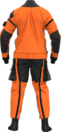 Ursuit Softdura FZ Men - Orange XXL Short-3