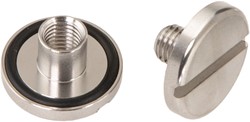 Tecline RVS bout/moet met o-ring kort (10mm)