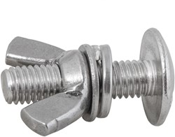 Tecline Schroefset voor RVS Single Tank Adapter 670 gram