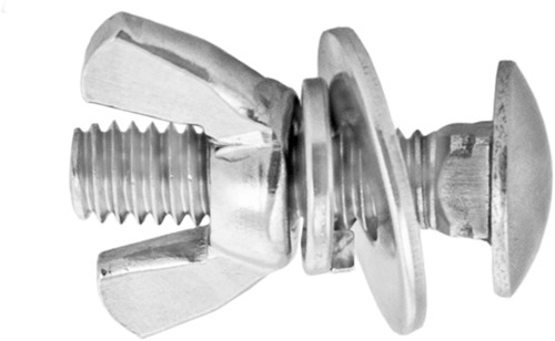 Tecline Schroefset voor RVS Single Tank Adapter 445 gram