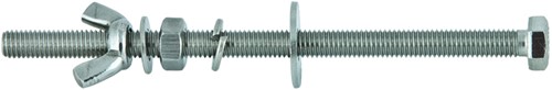 Tecline boutset voor rvs flesband 204mm