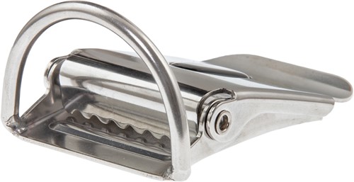 Tecline RVS Gesp 50mm met D-ring en logo-2