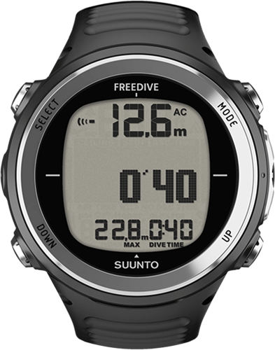 Suunto D4f Black Freedive computer