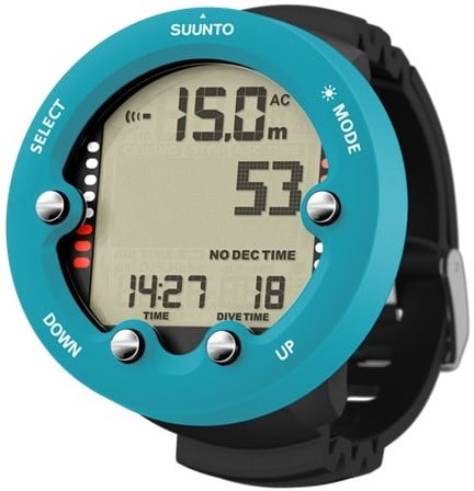Suunto Zoop Novo Licht Blauw duikcomputer-2