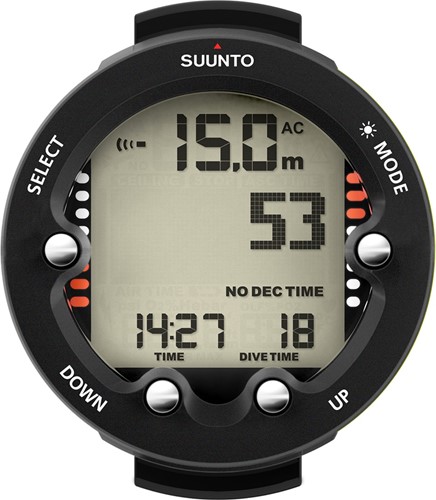 Suunto Zoop Novo Zwart duikcomputer
