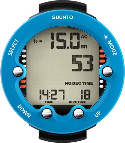 Suunto Zoop Novo Blauw duikcomputer