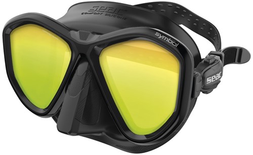 Seac Sub Masker Symbol Zwart +UV Lens