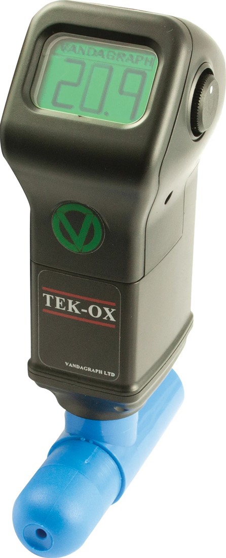 Vandagraph Vandagraph Limited TEK-OX Oxygen Analyser Auto-Switch Off Moby Dick