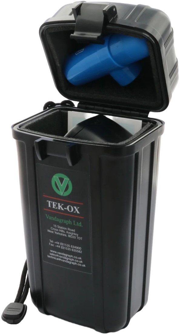 Vandagraph O2 Sensors Vandagraph Limited TEK-OX Oxygen Analyser Auto-Switch Off Moby Dick