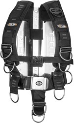 Tecline Comfort Harnas met 3mm RVS backplate