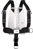 Tecline Adjustable DIR Harnas met 6mm RVS backplate