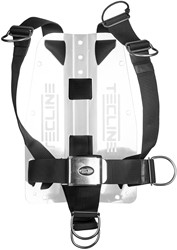 Tecline DIR harnas met standaard webbing en vaste D-ringen